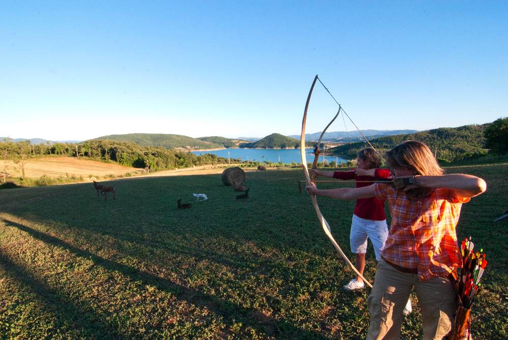 agriturismo tiro con arco Toscana