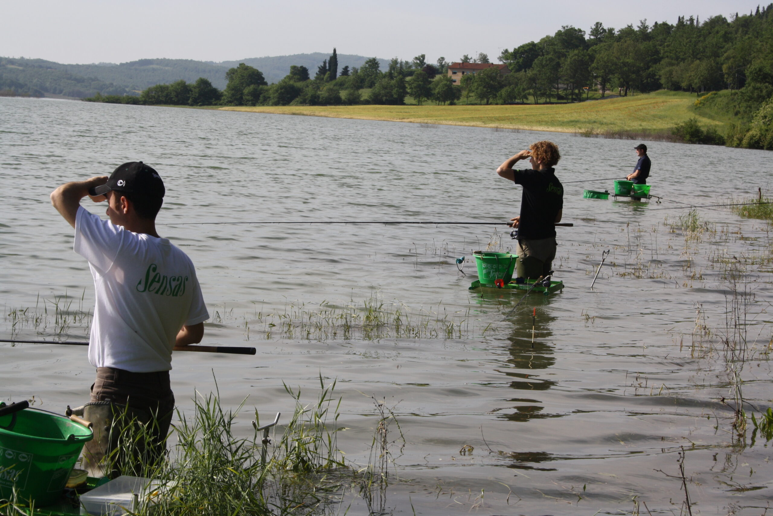 Pesca nel lago di Montedoglio e nel Tevere